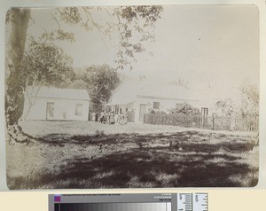 Missionary houses and gardens, Anatom, ca.1890