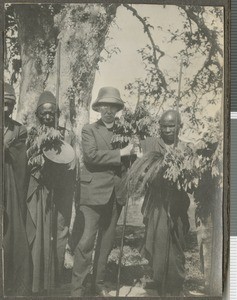 Initiation ceremony for the Rev. J N Ogilvie, Tumutumu, Kenya, 29 September 1920