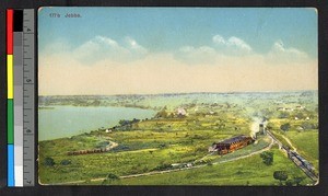 Railway tracks in rural area, Jebba, Nigeria, ca.1920-1940