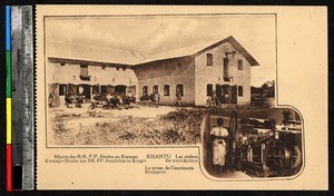 Printing press and mill, Kisantu, Congo, ca.1920-1940