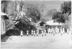 The 'games's place' at the Agou girls' boarding school