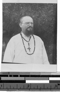 Portrait of Father Alsisi Junker, W.F., Africa, 1946