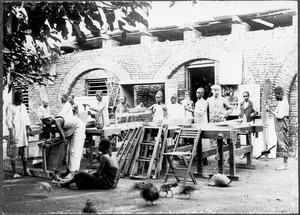 Craftsmen school in Marangu, Tanzania, ca.1901-1910