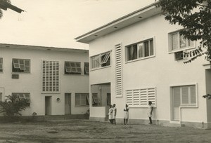 Nurses training school in Douala, Cameroon