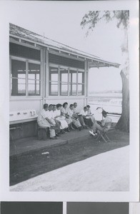 Val Damlao Conducting an Bible Class in the Philippines, Philippines, ca.1959-1961