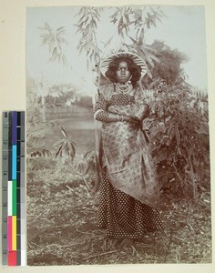 Young Sakalava woman, Madagascar