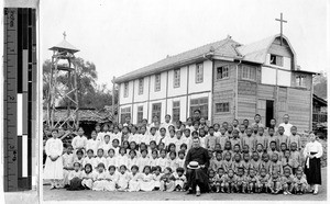 School children, Kokai, Korea, ca. 1920-1940