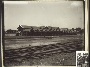 Bahnhof von Mangalore Juli 1907