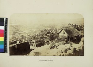 View of agricultural land surrounding Antananarivo, Madagascar, ca. 1865-1885