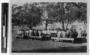 Outdoor instruction, Tabase, South Africa East