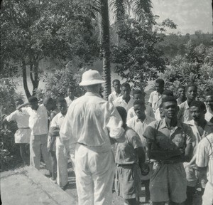 Christians in Lambarene, Gabon