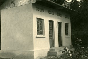 Health centre of Ngomo, in Gabon