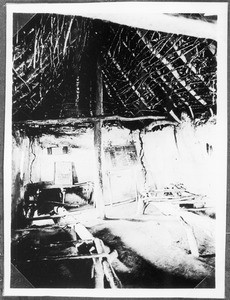 Interior view of the school, Msindo, Tanzania, ca. 1927-1938