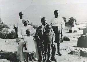 The christian family of Mangoaela from Morija