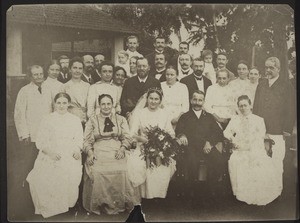 Hochzeit von Frl. Anna Stepper mit Herrn Wagner in Calicut