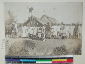 Church in Mangolovolo, Morombe, Madagascar, 1927