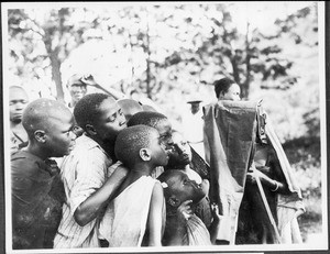 Children gazing at a camera, Tanzania, ca. 1927-1938