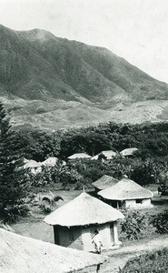 Traditional huts in Paeka (Grande Terre)