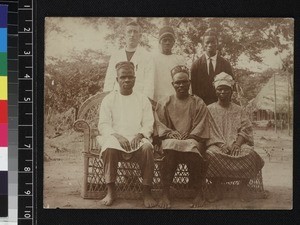 Group of first Christians, Jojoima, Sierra Leone, 1922