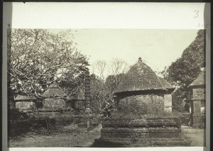 "Sanyasi cells above the Kateri Temple