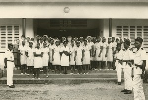 Nurses training school of Douala, in Cameroon