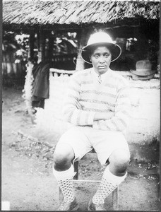 The Christian chief Abdieli Mushi of Machame, Tanzania, ca. 1913-1938