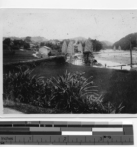 River traffic at Dongzhen, China, 1925