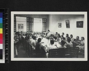 Women's prayer meeting, Chonqing, China, 1954