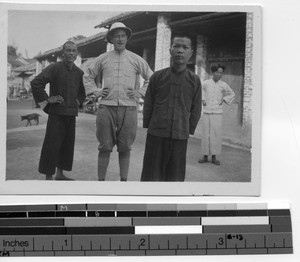 Fr. Kennelly in Luoding, China, 1937