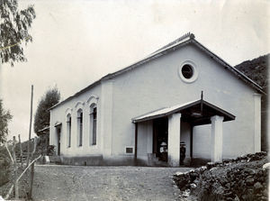 Th church Union Hall which was used by the Danes in Kotagiri at times when the Danish church wa