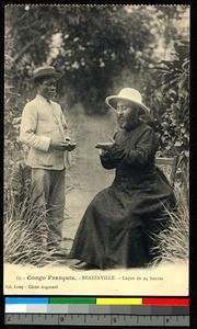 Setting a time, Congo, ca.1920-1940