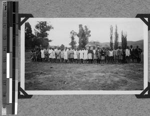 The school youth in Elukolweni, South Africa East, 1933