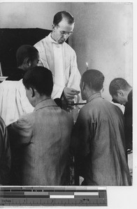 Fr. Haggerty at Fushun, China, 1939