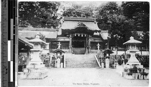 The Suwa shrine, Nagasaki, Japan, ca. 1920-1940