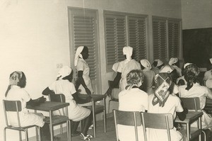 Nurses training school of Douala, in Cameroon