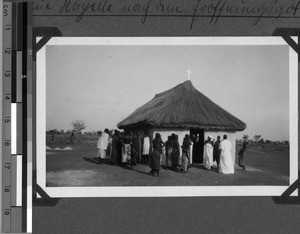 Chapel in Vukuga, Usoke, Unyamwezi, Tanzania, 1933