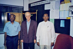 Meeting of the Evg. Lutheran Church in Malaysia/ELCM, 1999. From left to right: Missionary in B