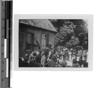 Inauguration of the new schoolroom in Clarkson, East Africa, 1930