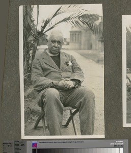 Rev. Alexander Hetherwick, Blantyre Mission, Malawi, ca.1926