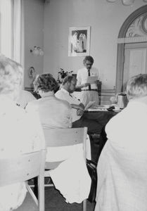 DMS headquarters in Hellerup, August 1989. The first joint meeting between the boards of DMS an