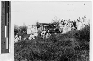 Christian funeral, Chukochin, Korea, ca. 1920-1940