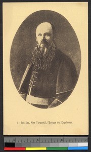 Missionary bishop seated for a portrait, Canada, ca.1920-1940