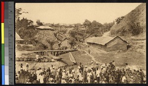 Lowa village wharf, Congo, ca.1920-1940