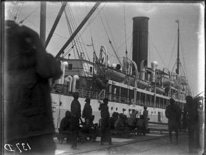 The Dover Castle in the harbour, Maputo, Mozambique, 1909