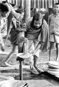 Bangladesh Lutheran Church/BLC, 1991. From a family assembly at Harowa, Nilphamari - also with