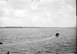 Boat near the coast, Tanzania, ca.1893-1920