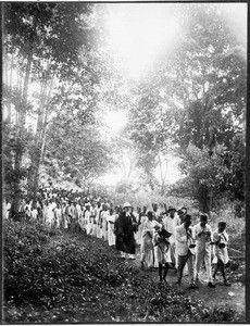 Baptism of adults, Tanzania, ca. 1927-1938