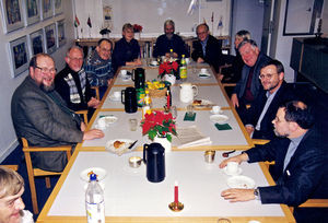 Last board meeting Santalmissionen, December 1999