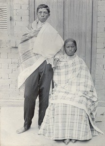 Malagasy family, in Madagascar