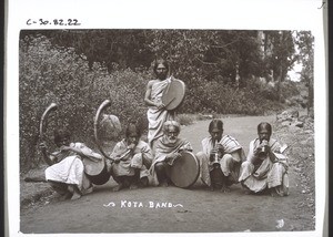 "Kota band near Kotagiri (Blue Mountains)."